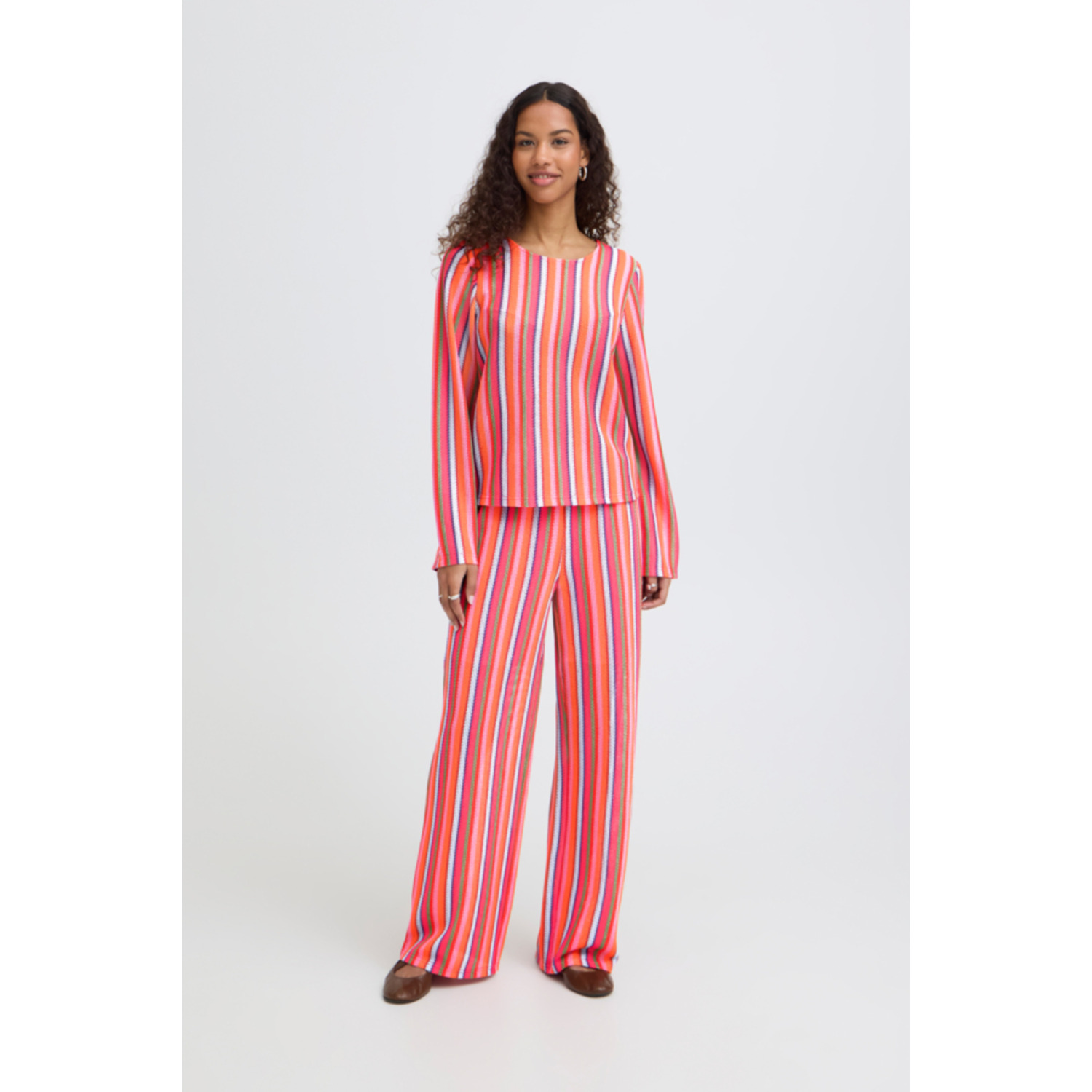 ICHI IHLibella Striped Top Multicolor - Afbeelding 4