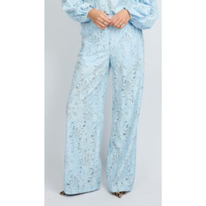 Fluresk Paloma Flower Pants Licht Blauw
