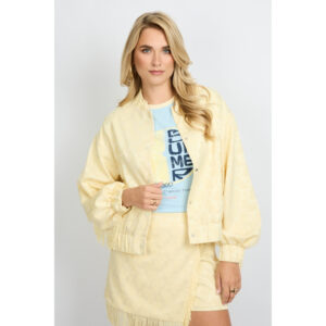 Fluresk Marena Franje Jaket Geel
