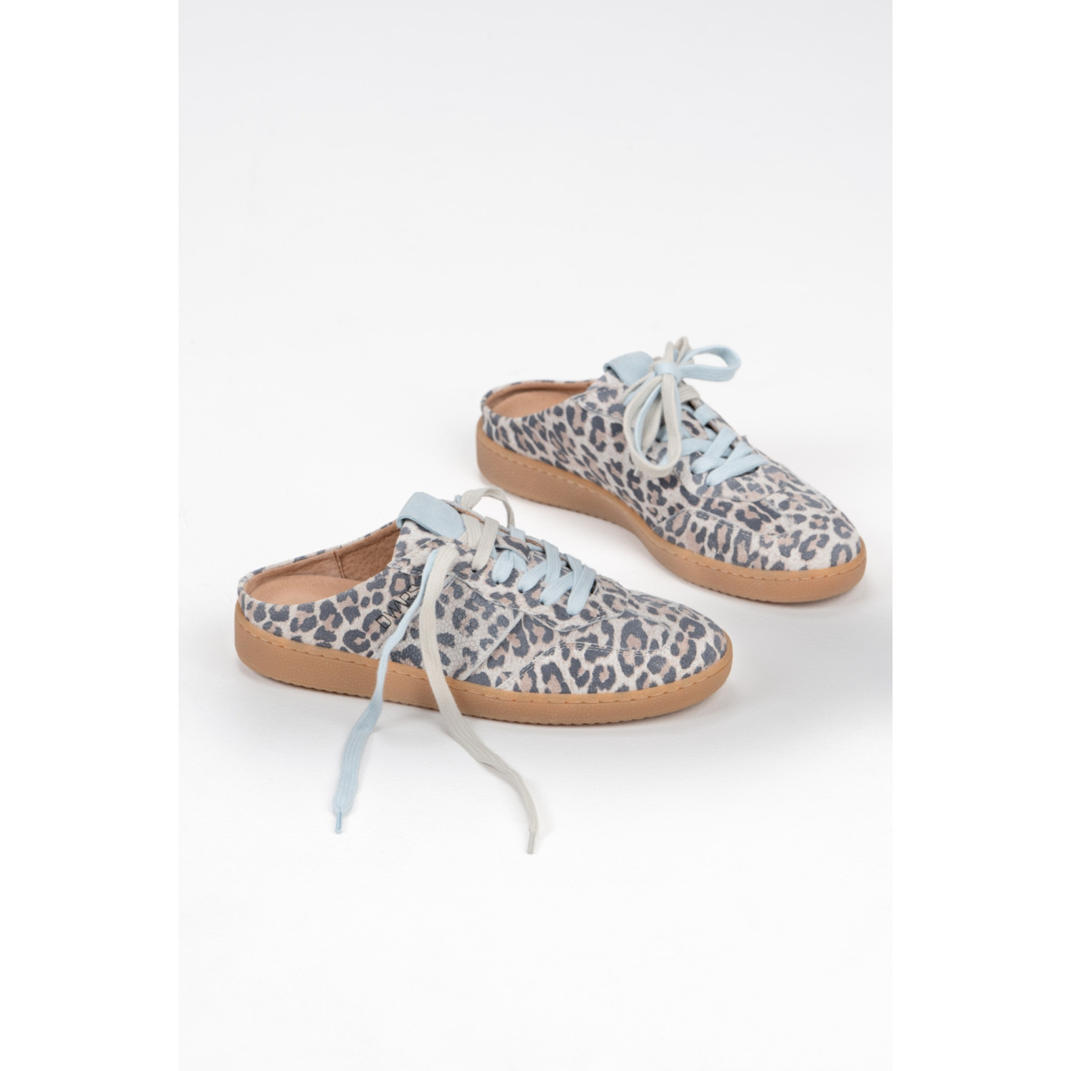 DWRS Label Nome Leopard Instap Sneaker Bruin - Afbeelding 5