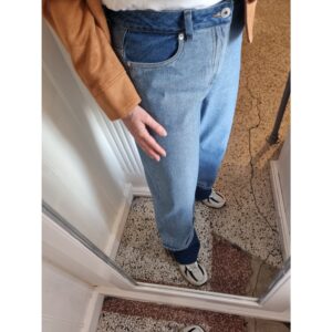 ICHI IHMianna Jeans Mid Blauw