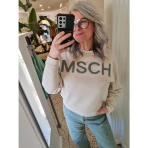 MSCH Copenhagen Mela Briena Sweater Crème