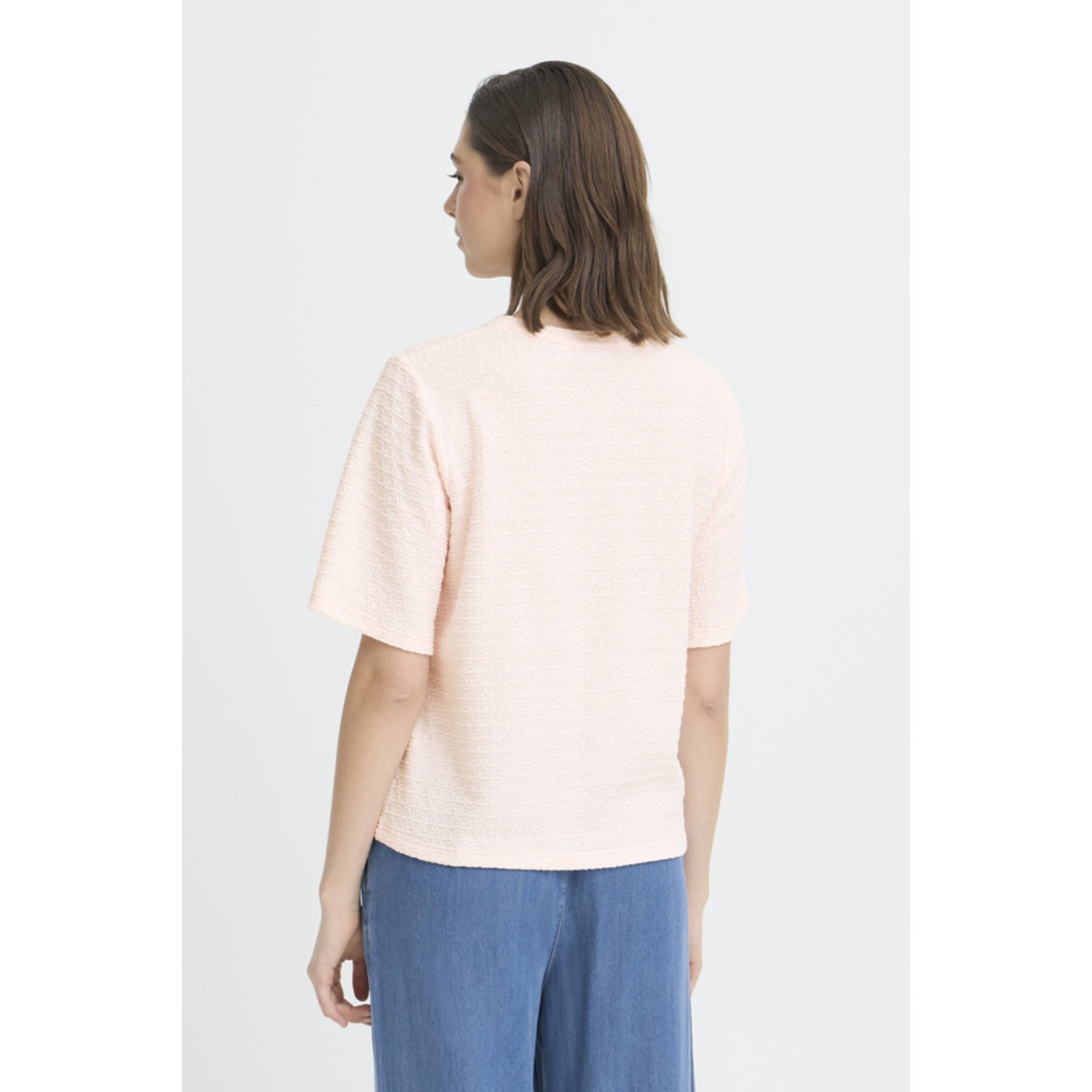 Pulz PZBrea SS T-shirt Licht Roze - Afbeelding 4