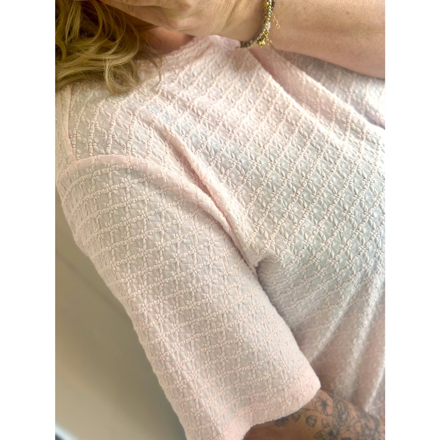 Pulz PZBrea SS T-shirt Licht Roze - Afbeelding 7