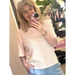 Pulz PZBrea SS T-shirt Licht Roze