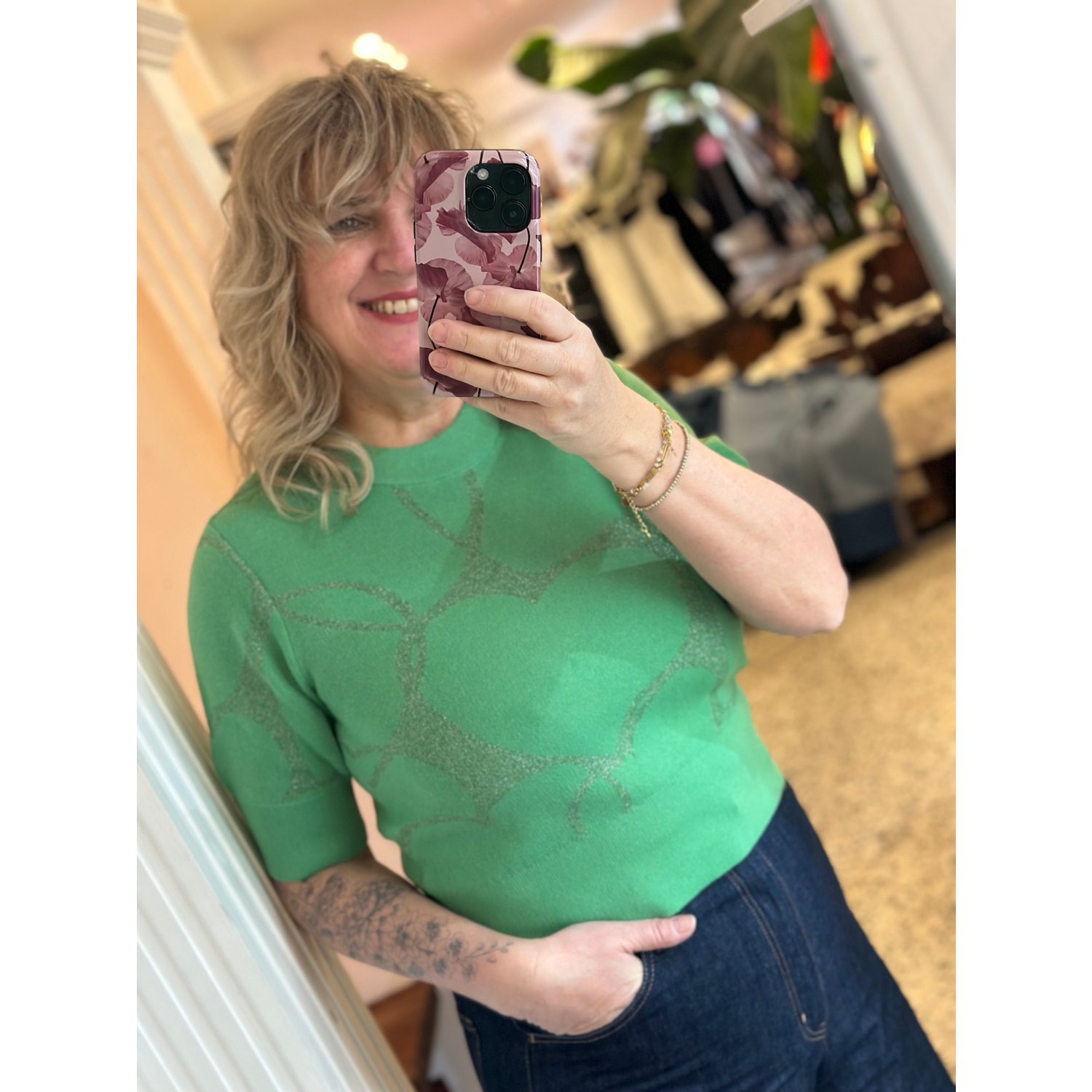 Culture CUhearty Top Groen