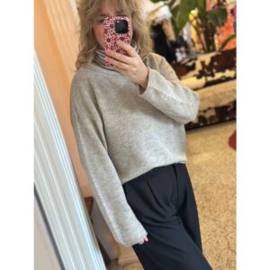 MSCH Copenhagen Kellsey Alegria Trui Licht Grijs