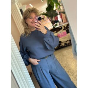 MSCH Copenhagen MSCHBrionna Ima Q Sweater Blauw