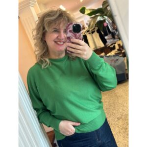 Culture CUAnnemarie Batwing Trui Groen