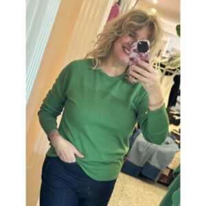 Culture CUannemarie Solid Trui Groen