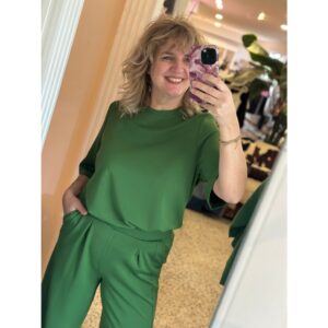 Culture CUhara Chabrina T-shirt Groen