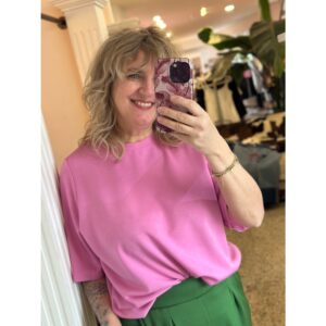 Culture CUhara Chabrina T-shirt Fuchsia Roze