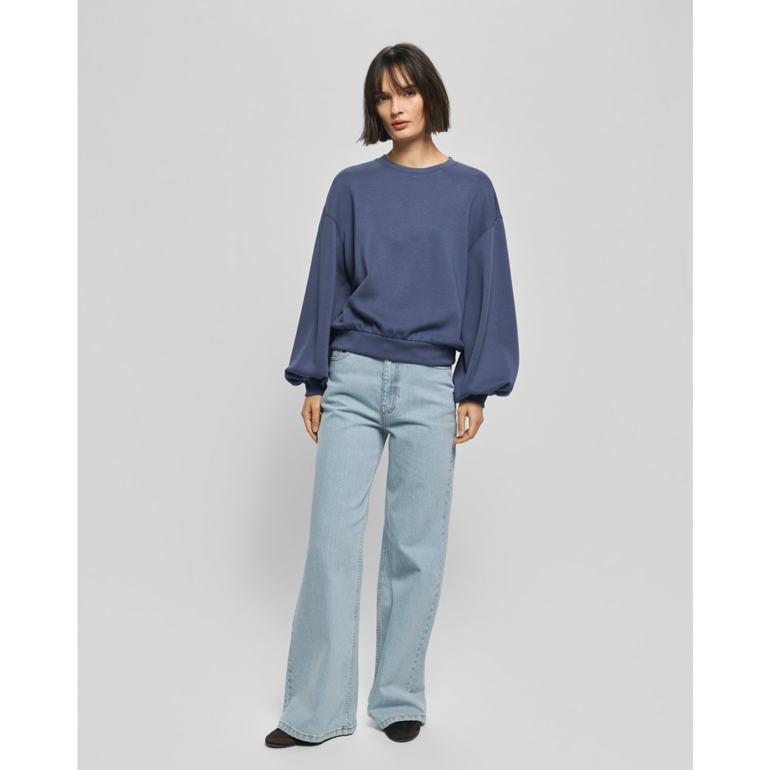 MSCH Copenhagen MSCHBrionna Ima Q Sweater Blauw - Afbeelding 7