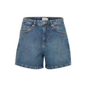 ICHI IHAveny Jeans Shorts Medium Blauw