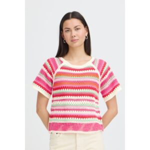 ICHI IHBandie SS2 Gehaakte Top Multicolor