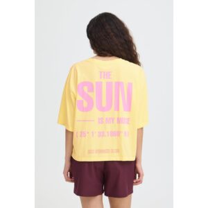 ICHI IHNica Sun SS4 T-shirt Geel