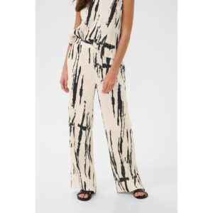 Culture CUOra Pants Zwart Wit