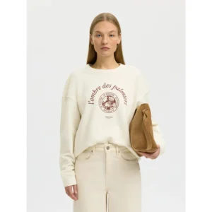 Selected Women SLFElisa Sweater Room Wit