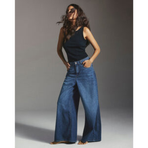 MSCH Copenhagen MSCHTuring Alena Extra Wide Jeans Blauw