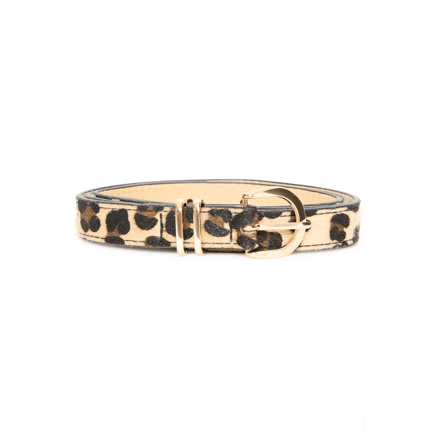 ICHI IAConnie Leopard Riem Bruin - Afbeelding 3