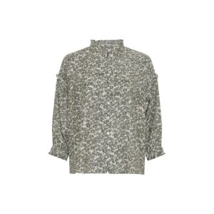 MSCH Copenhagen Serphina Flower Blouse Groen Wit