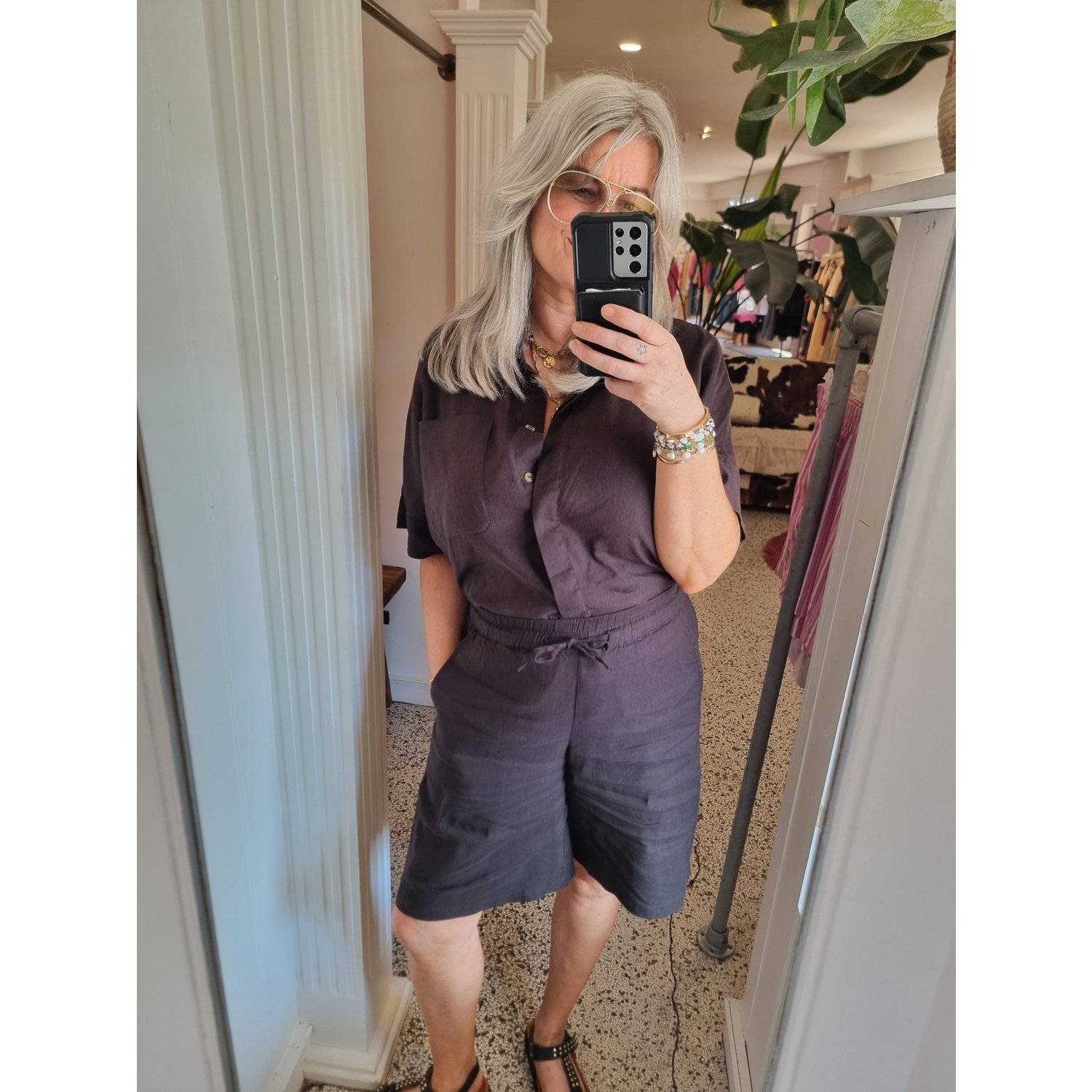 Pulz PZLuca Bermuda Shorts Bruin