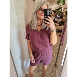 ICHI IHKaba Blouse Top Bordeaux