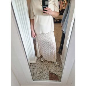 Culture CUKine Lace Skirt Crème