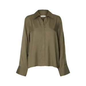 Selected Women SLWJonna Blouse Kalamata Groen