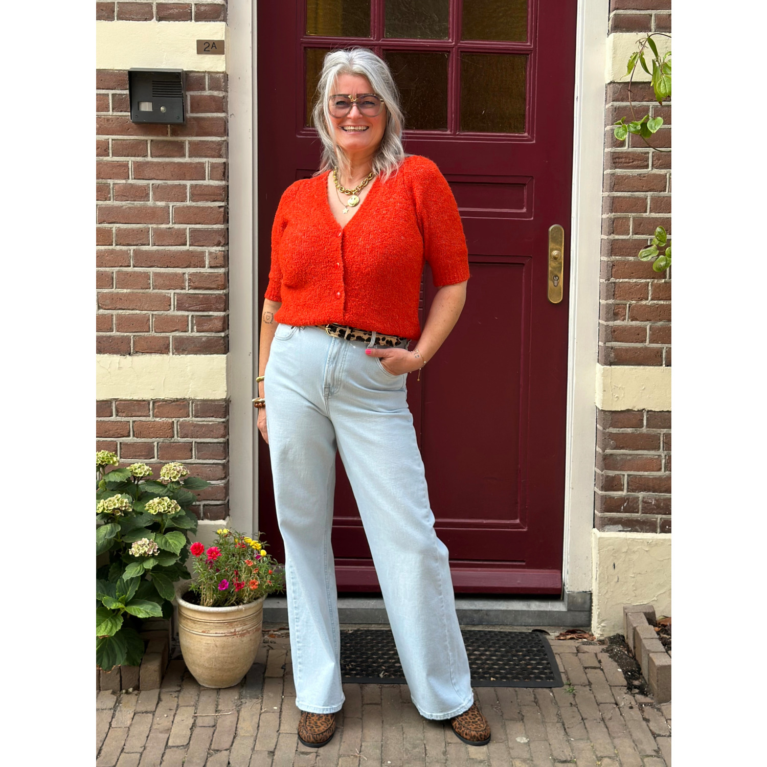 Ivy Copenhagen Brooke Wembley Wide Leg Licht Blauw - Afbeelding 5