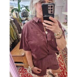 ICHI IHLelaya Blouse Bordeaux