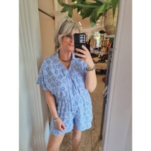 Fluresk Femm Playsuit Blauw