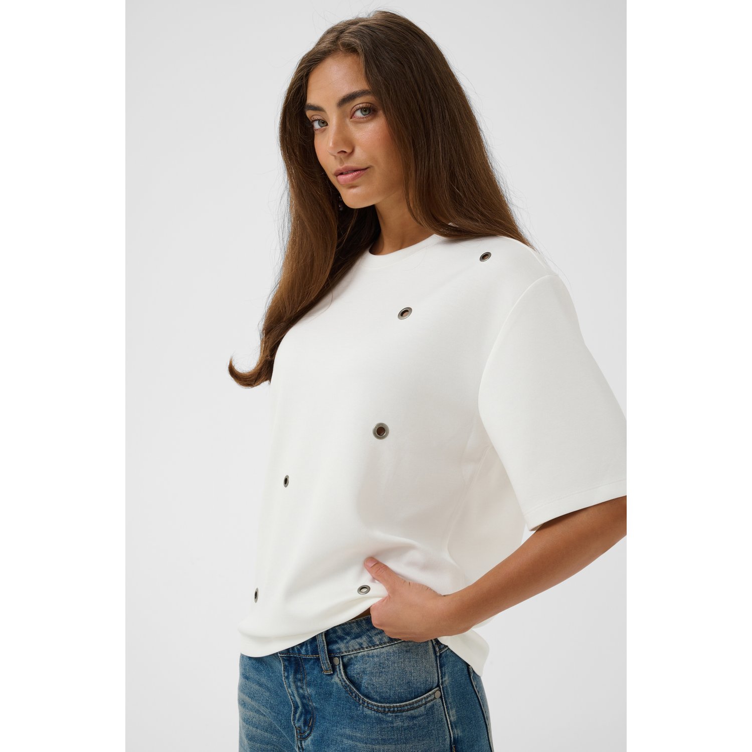 Culture CUEyla Love Shirt Wit - Afbeelding 3