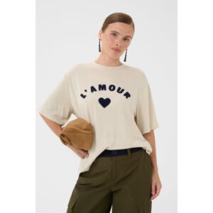 Culture CUAmour T-shirt Crème