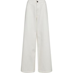 IVY Copenhagen Karla Supersize Jeans Pinstripe Wit