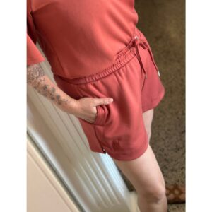 B.young BYPusti Shorts Marsala Rood