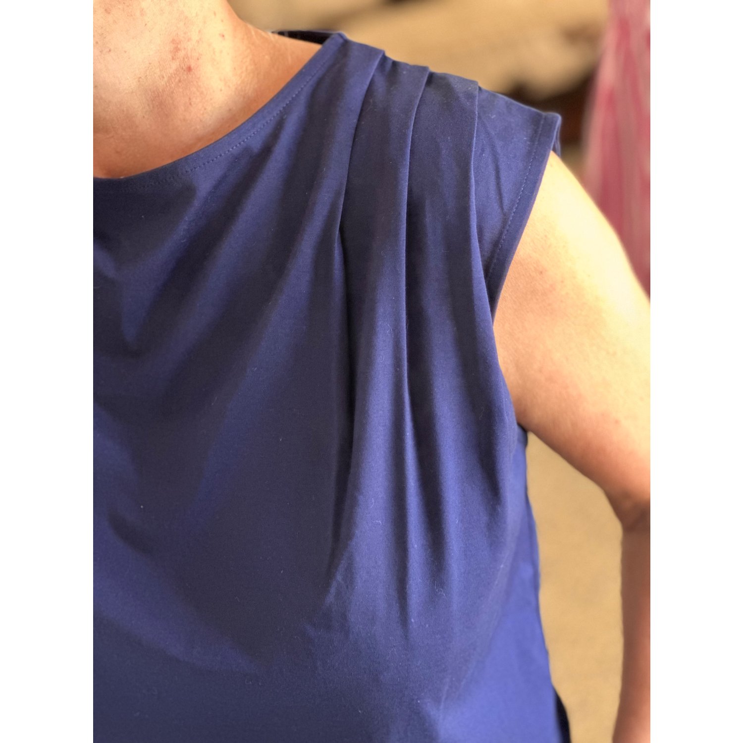 Selected Women SLFCalli Top Blauw - Afbeelding 3