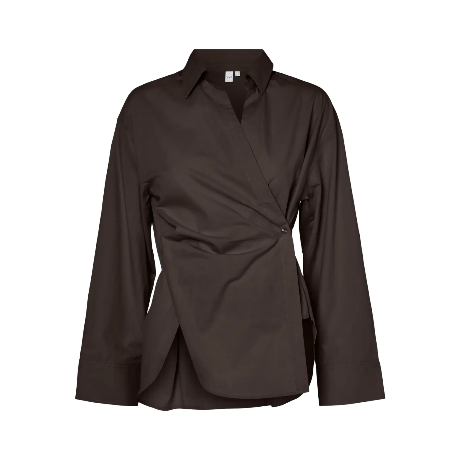 YAS Aremia LS Shirt Blouse Bruin