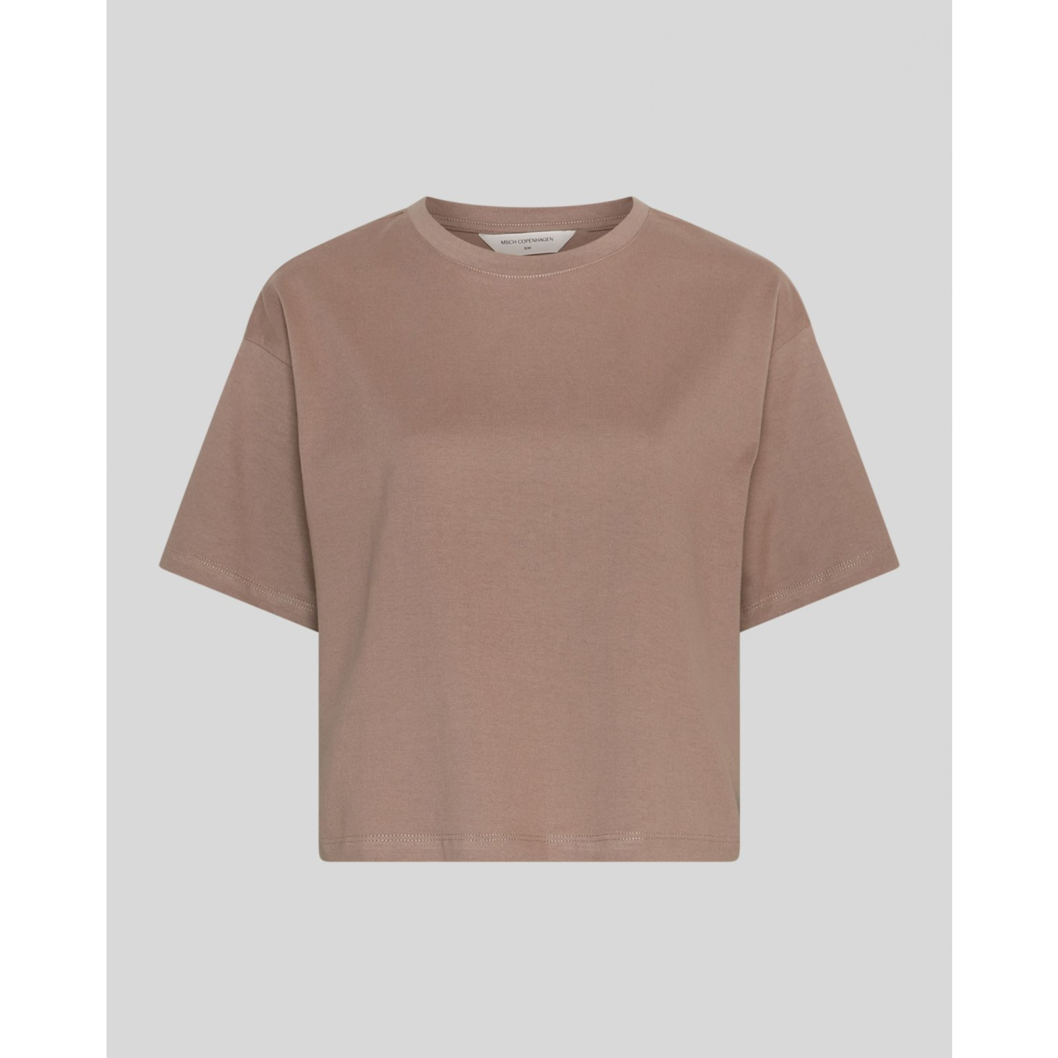 MSCH Copenhagen Leana T-shirt Licht Bruin