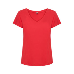Culture CUPoppy V-Neck T-Shirt Rood