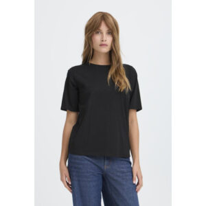 Pulz PZKaden T-Shirt Glitter Studs Zwart
