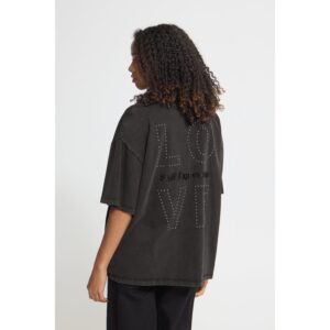 ICHI IHMakkie T-Shirt Washed Black