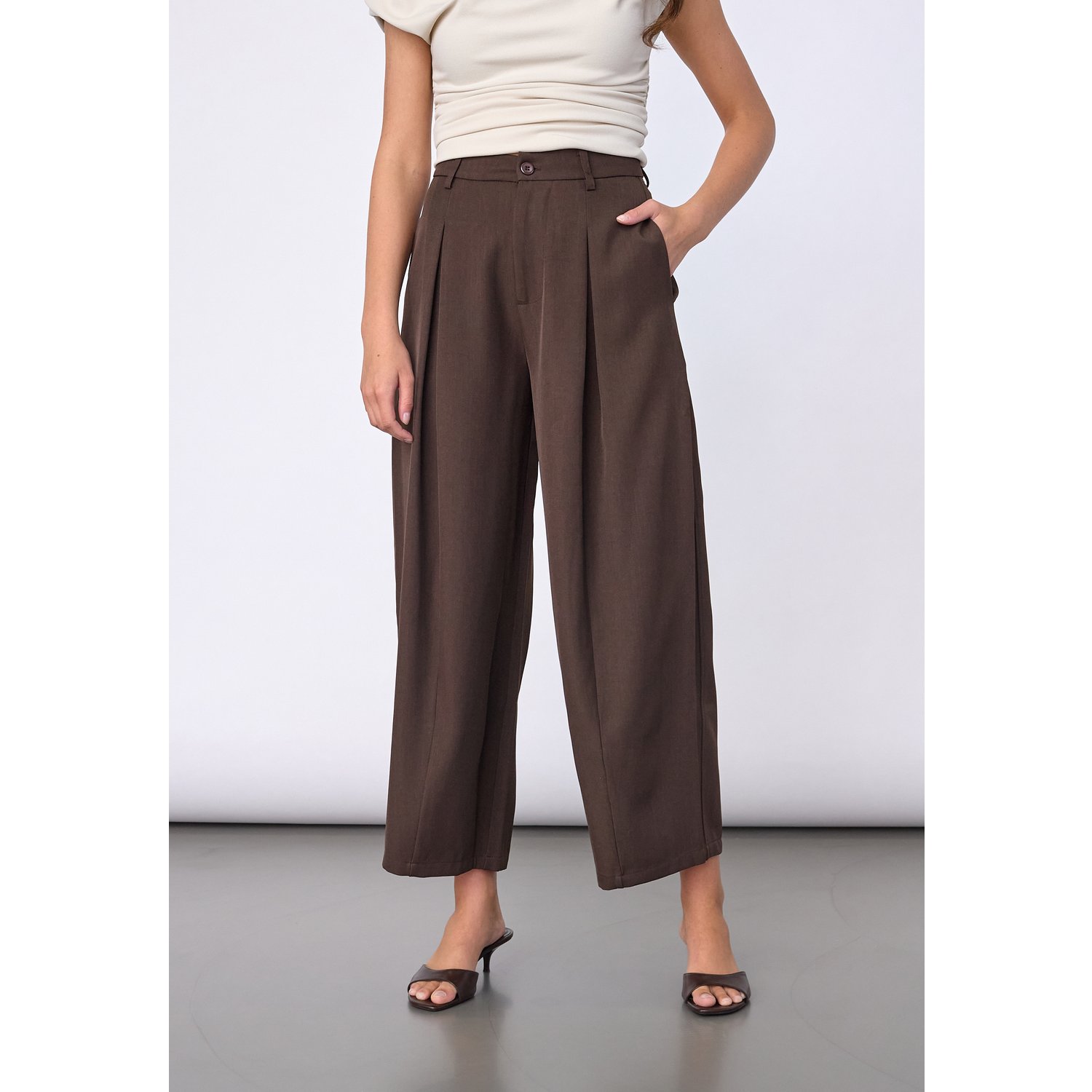 Sisters Point Gaki-PA3 Barrel Pantalon Bruin