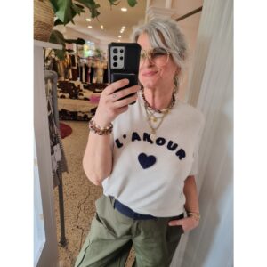 Culture CUAmour T-shirt Crème
