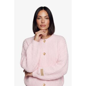 Fluresk Ambre Cardigan Rose Quartz