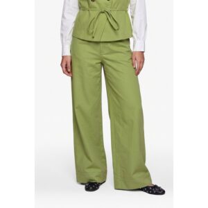Fluresk Sien Pants Fern Groen