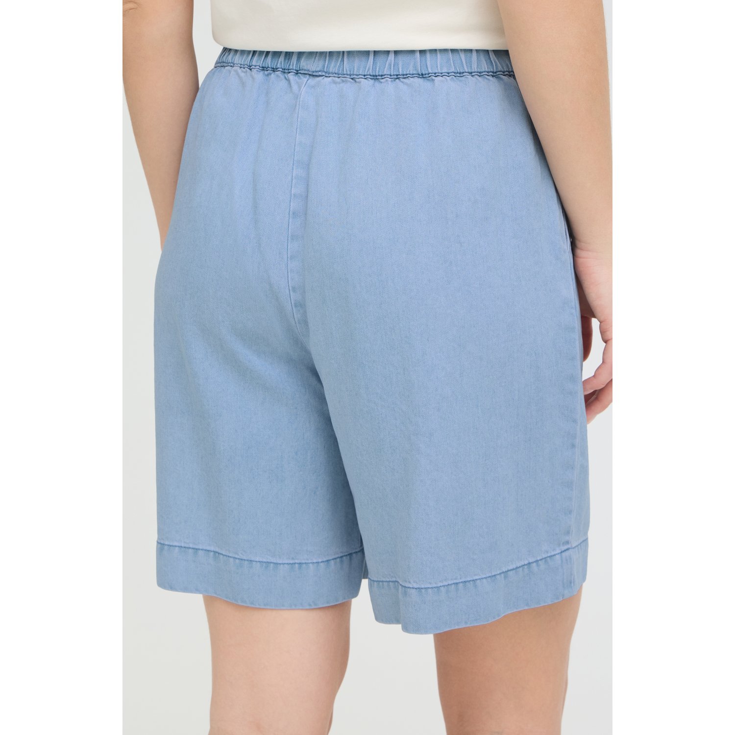 Pulz PZChrista Jeans Shorts Licht Blauw - Afbeelding 2