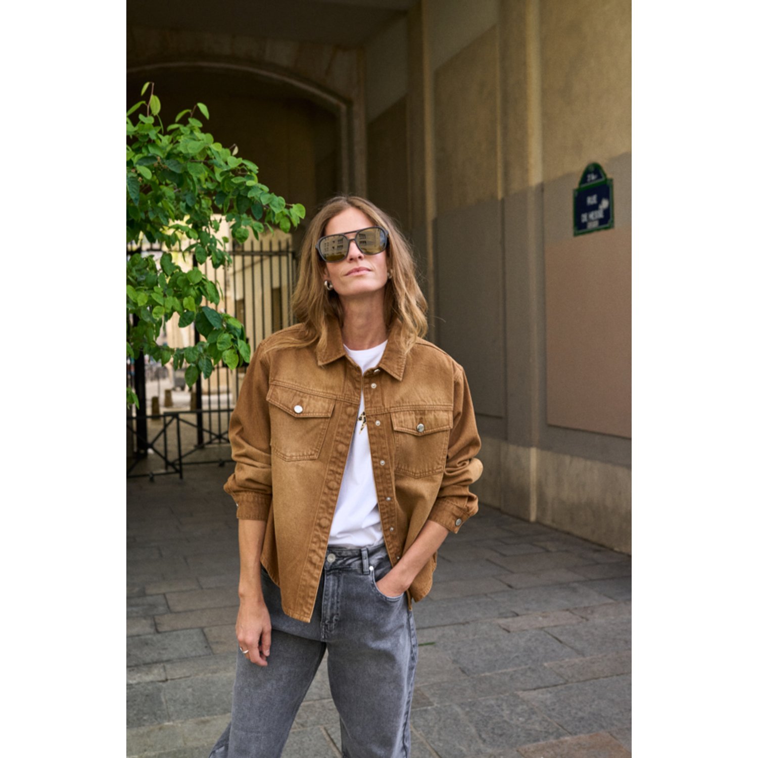 Pulz PZDorit Jeans Blouse Sudan Brown