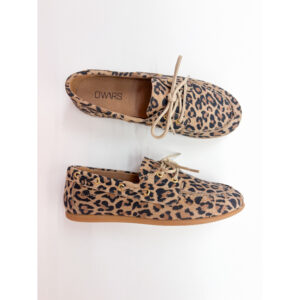DWRS Label Latty Mocassin Leopard Bruin