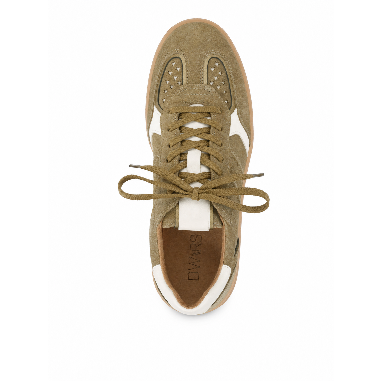 DWRS Maribel Sneakers Olive Off White - Afbeelding 2